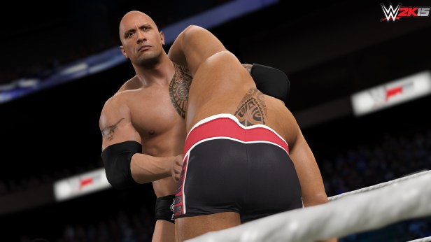 The Rock- Rusev Watermark