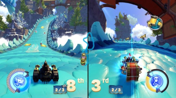 SkylandersSuperChargers_Co-op-Split-Screen-Racing