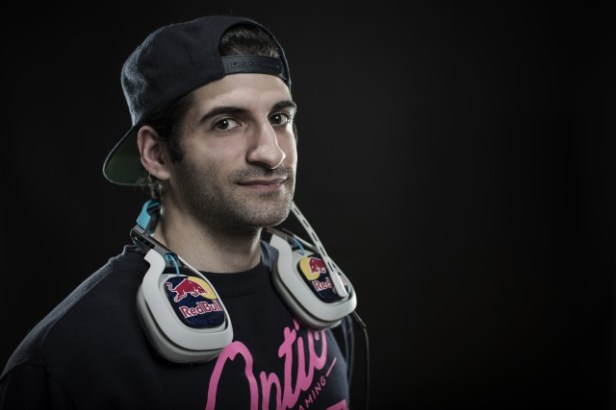 Mike "Flamesword" Chavez poses for a portrait in Seattle WA, USA, on 26 February 2015.