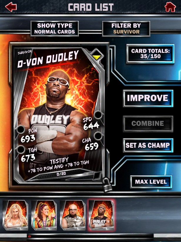 WWE Supercard Season 2 Survivor &amp; PCC Update Cards_DVon2