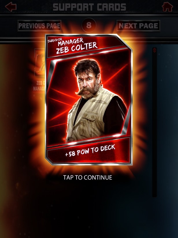 WWE Supercard Season 2 Survivor &amp; PCC Update Cards_Zeb1