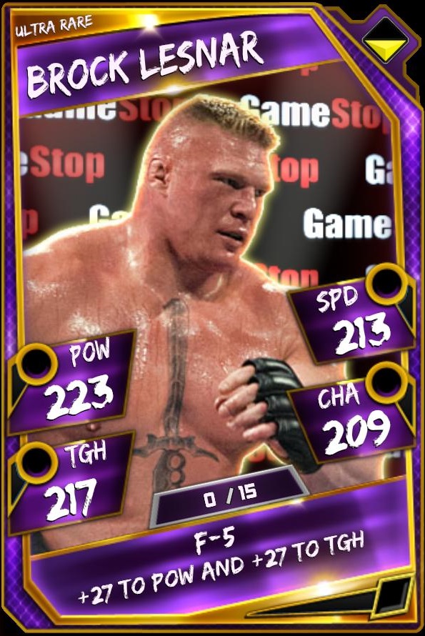 Brock Lesnar - Gamestop
