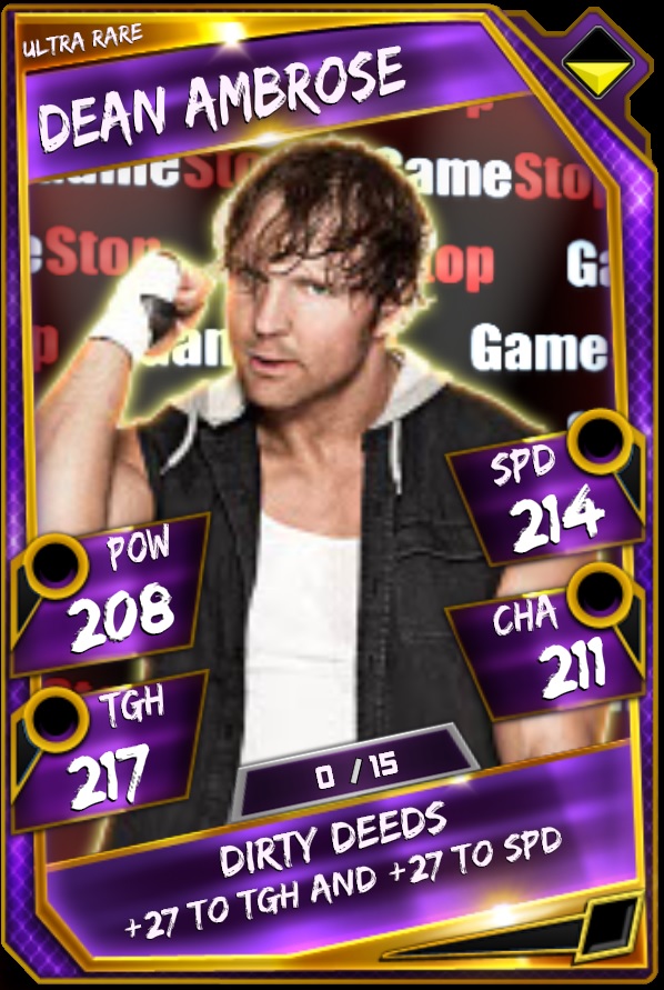 Dean Ambrose Gamestop