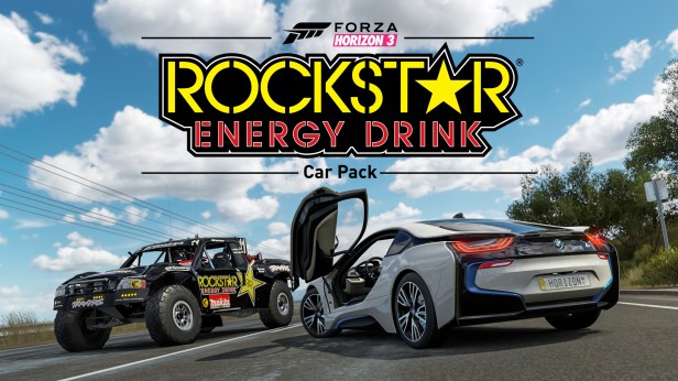 Forza Horizon 3 Rockstar Car Pack Key Art