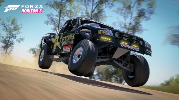 2014 Ford #11 Rockstar F-150 Trophy Truck in Forza Horizon 3 Rockstar Car Pack