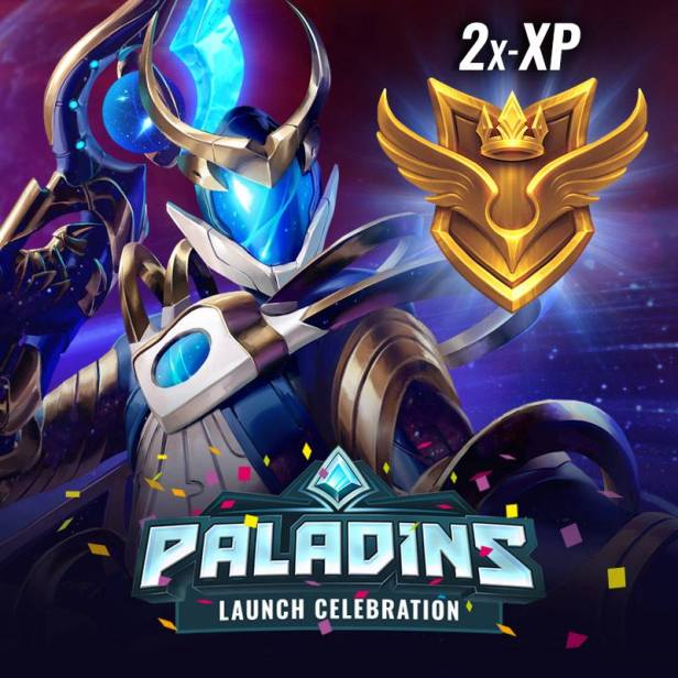 Paladins Launch Celebration 2xP