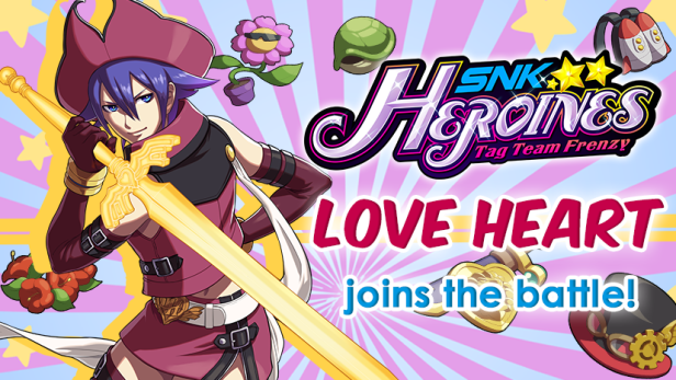 SNK Heroines Love Heart Joins The Battle Header