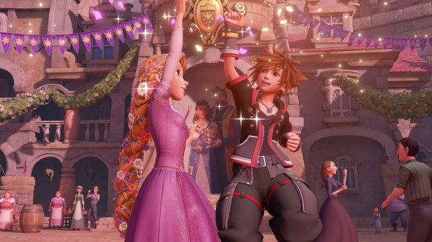 Kingdom Hearts 3 Tangle Sora High Five Header.jpg