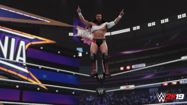 Daniel Bryan WWE 2K19 2K Showcase Screens Triple H John Cena Bryan Danielson Velocity Wrestlemania XXX Bandage Stephanie McMahon (2)