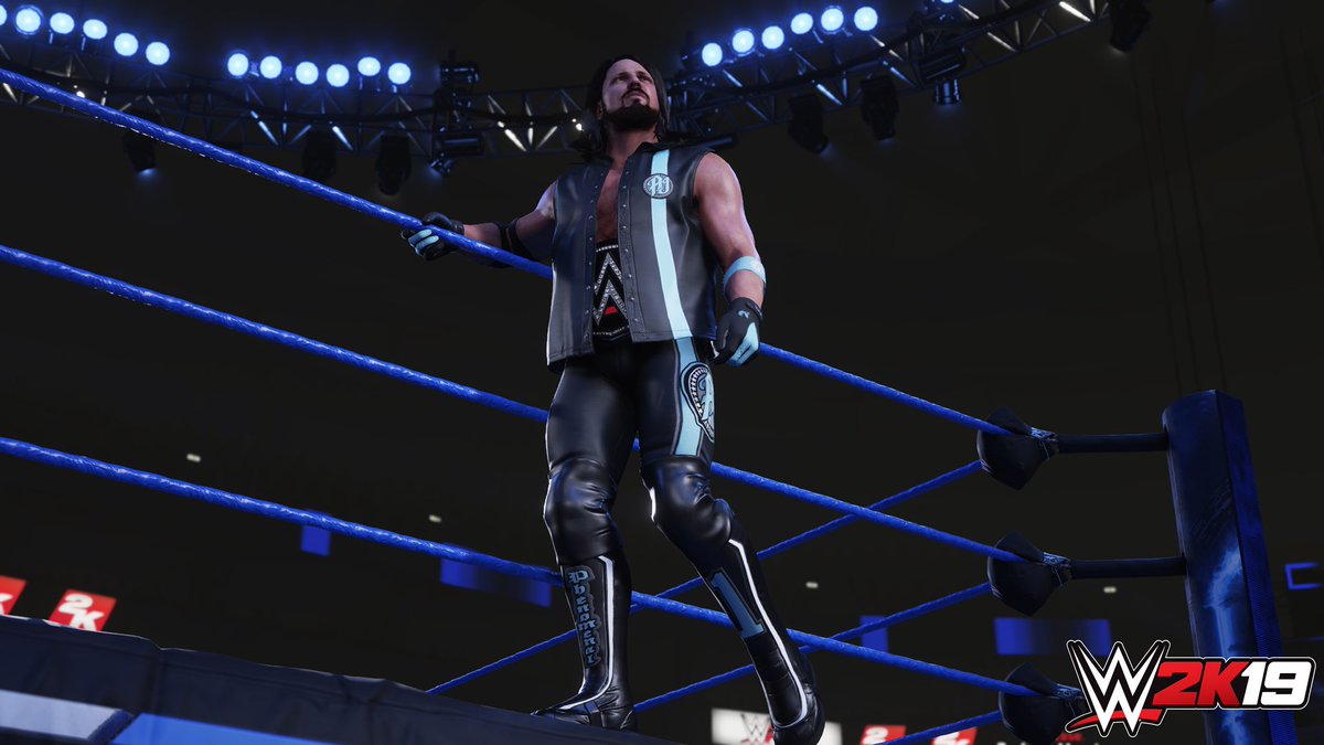 WWE 2K19 AJ Styles Screenshots (Official) AntDaGamer ADG (1)