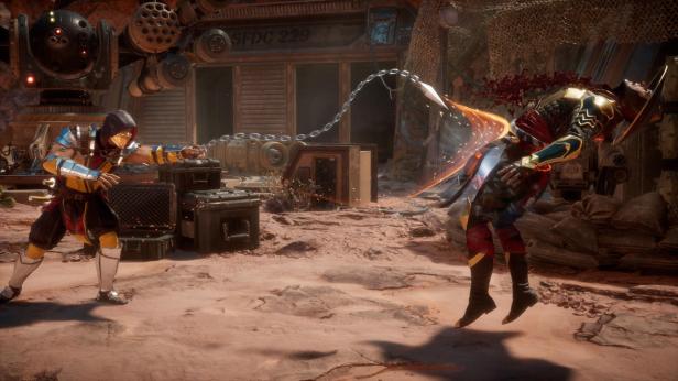 Mortal Kombat 11 Dark Raiden Vs Scorpion 1st Batch Official Screenshots (5)